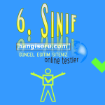 6. Sınıf Cümlede Anlam Testleri Çöz