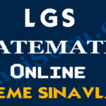 8. Sınıf LGS Matematik Deneme Sınavı Çöz